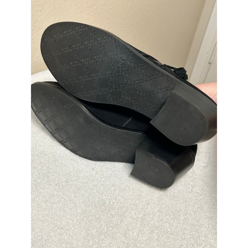 Vionic Black Joy Serena Suede Ankle Boots - Picture 8 of 10